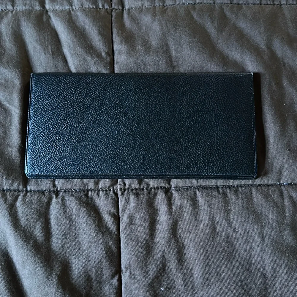HSBC Premier Banking Leather Wallet & Checkbook Cover